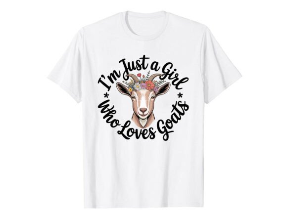 Cute Floral Goat T-Shirt Design Review for Real Projects