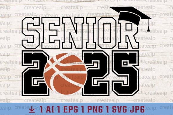 Graduation Png Senior Baseball 2025 Svg: A Polished Graphic for Content Creators