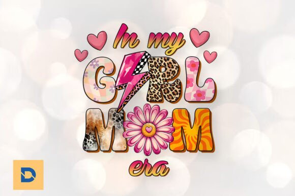 In My Girl Mom Era Sublimation PNG: A Versatile Graphic for Branding and Print