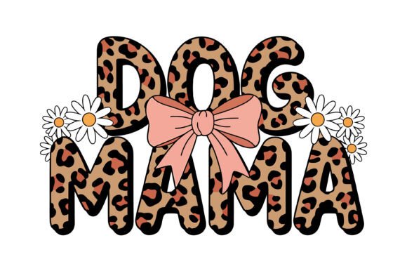 Leopard Print Dog Mama Embroidery Design Review