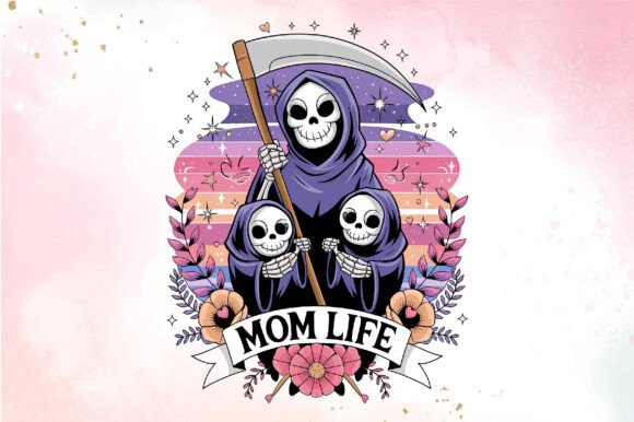 Mom Life Sublimation PNG: A Versatile Graphic for Local Business Branding