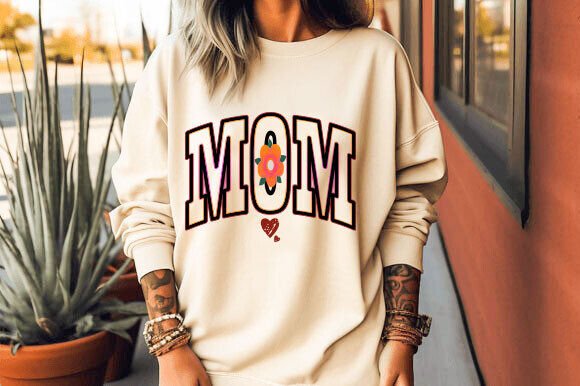 Mom Shirts PNG: A Heartfelt Embroidery Design for Real Projects