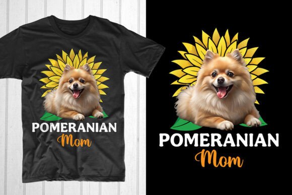 Pomeranian Mom Sunflower: A Warm, Trendy Embroidery Design for Mother’s Day Projects